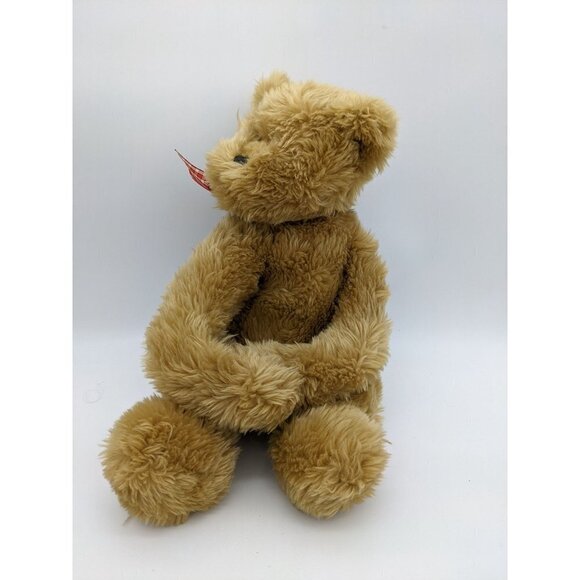 Progressive Plush Berne Bear plush stuffed animal animal 12" red gold bow - Picture 8 of 10